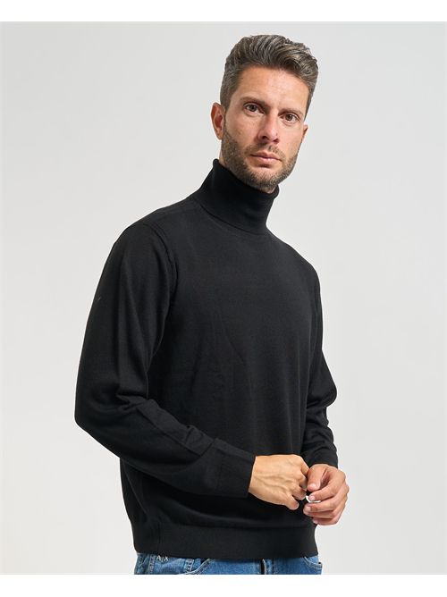 Armani Exchange men's turtleneck sweater in wool blend ARMANI EXCHANGE | XM000900-AF11982UC001